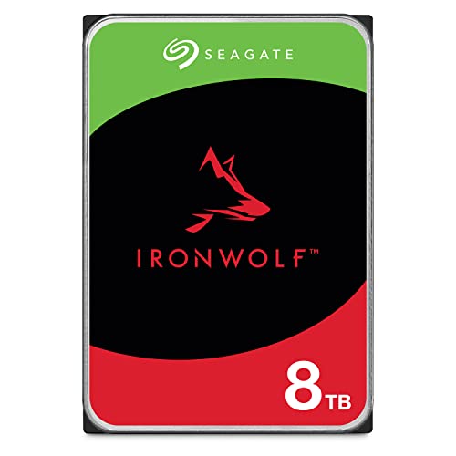 【Amazon.co.jp限定】Seagate 内蔵 HDD ハードディスク 8TB NAS向け 24時間365日 3年保証 データ復旧3年付 CMR Ironwolf 国内正規代理店品 ST8000VN002 画像1