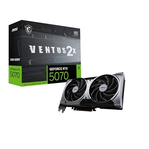 MSI GeForce RTX 5070 12G VENTUS 2X OC グラフィックスボード VD9071 画像1