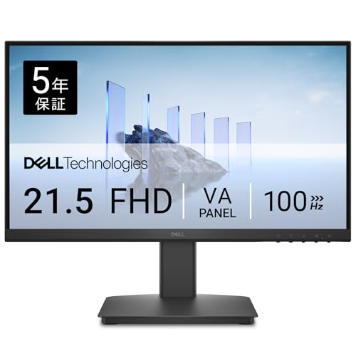 【Amazon.co.jp限定】 Dell SE2225HM-A 21.5インチ モニター(5年保証/FHD/VA,非光沢/HDMI1.4x1,VGAx1/傾き調整) 画像1