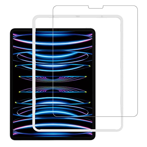 NIMASO ガラスフィルム iPad Pro 11 第4世代 M2 2022 用/iPad Air5 第5世代 Air4 用/iPad Pro 11 2021用 強化 ガラス 保護 フイルム ガイド枠付き NTB19J42 画像1