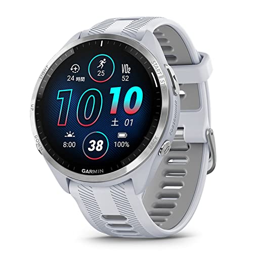 GARMIN(ガーミン)GPSランニングウォッチ Forerunner 965 White 【日本正規品】 1枚目 画像