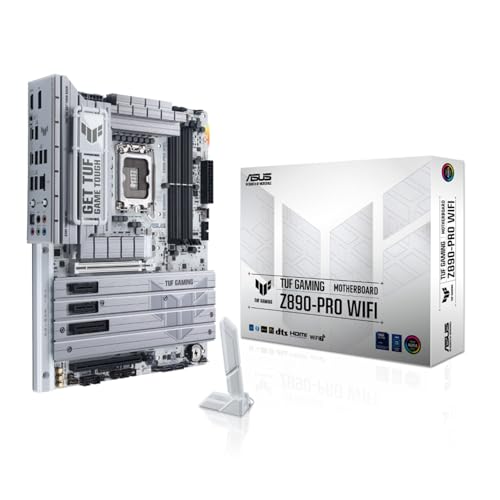 ASUS TUF GAMING Z890-PRO WIFI intel Core Ultra Processors (series 2) 対応 LGA 1851 Z890 チップセット搭載 DDR5 ATX マザーボード/国内正規代理店品 1枚目 画像