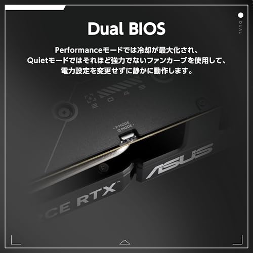 ASUS DUAL GeForce RTX 5060 8GB GDDR7 OCエディション ビデオカード DUAL-RTX5060-O8G 国内正規代理店品 中間 画像