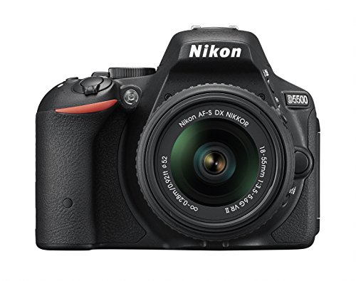 Nikon デジタル一眼レフカメラ D5500 18-55 VRII レンズキット ブラック 2416万画素 3.2型液晶 タッチパネル D5500LK18-55BK 1枚目 画像