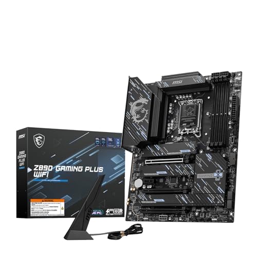 MSI Z890 GAMING PLUS WIFI Z890チップセット搭載 ATX マザーボード MB6588 1枚目 画像