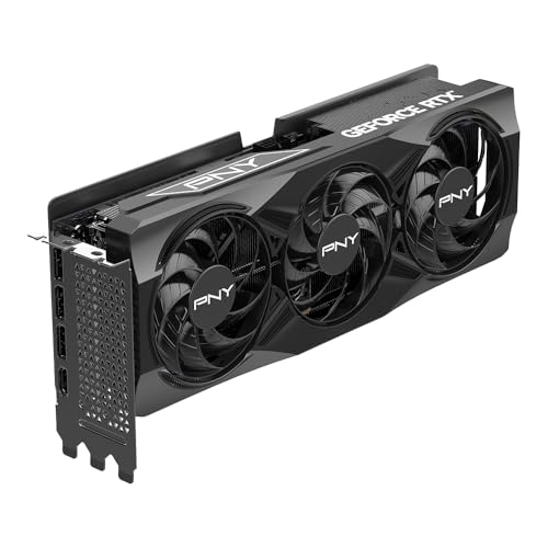 PNY GeFORCE RTX 5070 Ti 16GB Overclocked TripleFan グラフィックスボード VCG5070T16TFXPB1-O VD9079 中間 画像