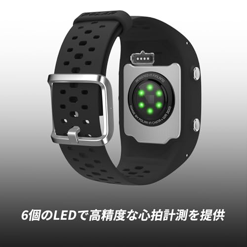 POLAR(ポラール) M430 GPS ランニングウォッチブラック 90066337 【日本正規品】 中間 画像