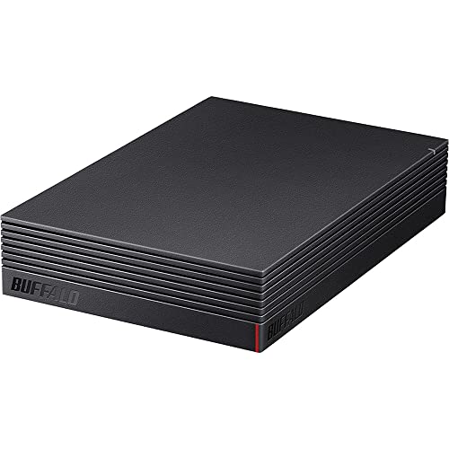 【Amazon.co.jp限定】バッファロー CMR HDD採用 外付けハードディスク 4TB テレビ録画/PC/PS4/4K対応 バッファロー製nasne™対応 静音&コンパクト 日本製 故障予測 みまもり合図 HD-ACD4U3 画像1
