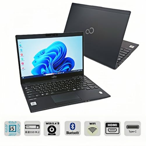 【整備済み品】富士通 ノートパソコン LIFEBOOK U9310 13.3型FHD(1920x1080) 超軽薄 ノートPC/第10世代 Core i5-10310U＠1.7GHz/ 8GB メモリ/高速ストレージ SSD/Webカメラ/WIFI/Type-C/HDMI/win11&MS Office 2019 搭載 ビジネス 在宅勤務向け パソコン (メモリ：8GB／SSD：256GB) 最後 画像