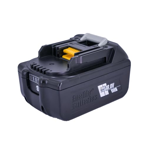 Enelife マキタ 互換 バッテリー 18V シリーズ ＜高出力＞ 長寿命電池搭載 日本メーカー保証 残量表示機能 5億円製造物責任保険付 (6000mAh/単品（BL1860B/HC)) 画像1