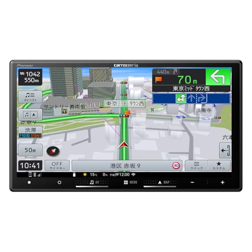 Pioneer カーナビ AVIC-RZ522 楽ナビ 7インチ 2D(180mm) HD IPS 無料地図更新 フルセグ Bluetooth HDMI カロッツェリア 1枚目 画像