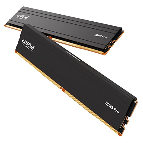 Crucial(クルーシャル) PRO (マイクロン製) デスクトップ用メモリ 32GBX2枚 DDR5-5600 制限付無期限保証 CP2K32G56C46U5【国内正規代理店品】 画像1
