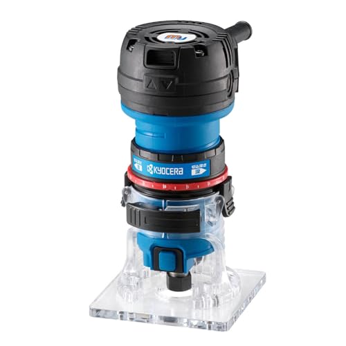 京セラ(Kyocera) 旧リョービ トリマ MTR-42 軸径6mm 628618A 側面コード 【軽量(1.1㎏)&簡単切込深さ調整で初心者でも使える】 画像1