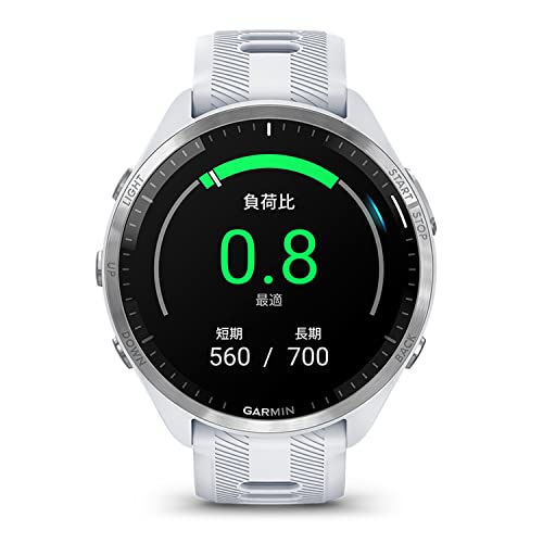 GARMIN(ガーミン)GPSランニングウォッチ Forerunner 965 White 【日本正規品】 中間 画像