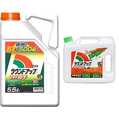 日産化学工業 ラウンドアップマックスロード 5.5L & 日産化学 除草剤 ラウンドアップマックスロードALIII 4.5L そのまま使える速効・持続タイプ【セット買い】 1枚目 画像