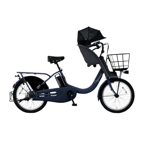 【自転車 完全品|自転車安全整備士点検済】電動自転車 パナソニック (Panasonic) ギュット・クルームF・DX 20インチ 2025年モデル BE-FHD032 マットネイビー 電動アシスト自転車 子供乗せ自転車 ギュット 画像1