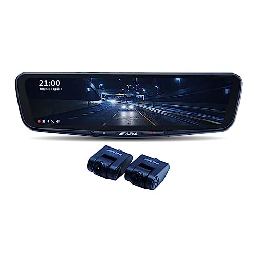 アルパイン(ALPINE) ドライブレコーダー搭載 12インチデジタルミラー(純正ミラー交換タイプ/車内リアカメラ) DVR-DM1200A-IC 【取付キット別売】 1枚目 画像