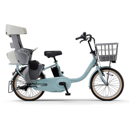 【自転車 完全品|自転車安全整備士点検済】電動自転車 ヤマハ発動機(Yamaha) 2025年モデル パス バビー (PAS babby) PA20BB 15.8Ah 20インチ 子乗せモデル 3段変速 マットスモーキーブルー 電動アシスト自転車 1枚目 画像