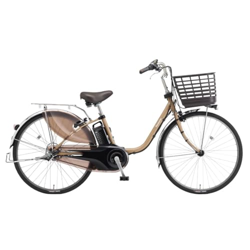 【自転車 完全品|自転車安全整備士点検済】電動自転車 パナソニック (Panasonic) 2025年モデル ビビDX25 BE-FD633 16.0Ah 26インチ 3段変速 マットオーツベージュ 電動アシスト自転車 1枚目 画像