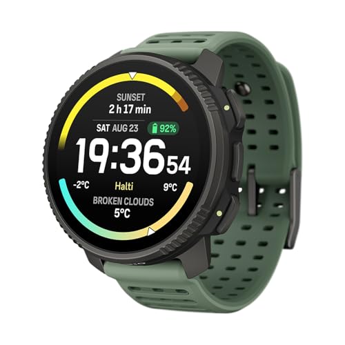 スント SUUNTO VERTICAL 2 スポーツウォッチ 1.5インチ AMOLEDディスプレイ 長時間稼働 オフライン地図 デュアルバンドGPS サファイア製レンズ 100m防水 心拍計 HRV計測 体調管理 アプリ連携 トレラン アウトドア 日本正規品 TITANIUM SAGE 1枚目 画像
