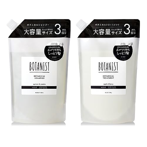 BOTANIST ボタニスト シャンプー トリートメント セット 大容量 詰め替え モイスト 画像1