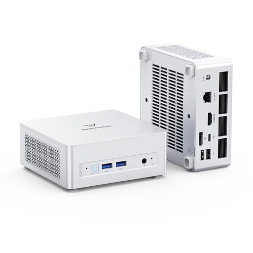 MINISFORUM UM750L Slim ミニpc AMD Ryzen 5 7545U LPDDR5-6400 16GB 1TB SSD Windows 11 Pro ミニパソコン Radeon 740M グラフィック HDMI2.1 |DP1.4|USB4 3画面出力 2.5Gbps LAN/Wi-Fi6E/BT5.2 PD給電対応小型pc 1枚目 画像