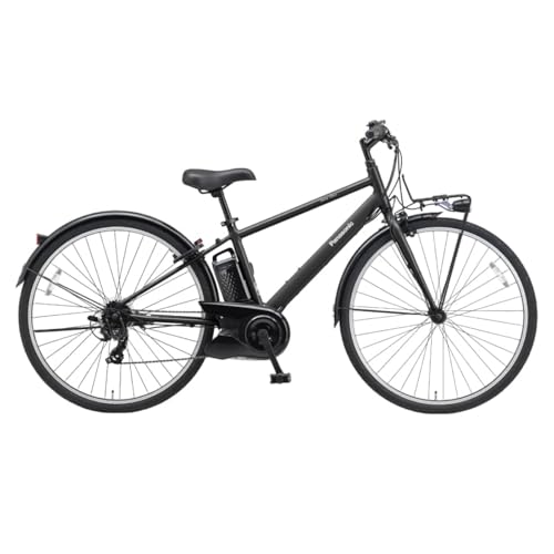 【自転車 完全品|自転車安全整備士点検済】電動自転車 パナソニック (Panasonic) 2025年モデル ベロスター BE-FVS771 8.0Ah 27インチ 外装7段変速 ミッドナイトブラック 電動アシスト自転車 1枚目 画像