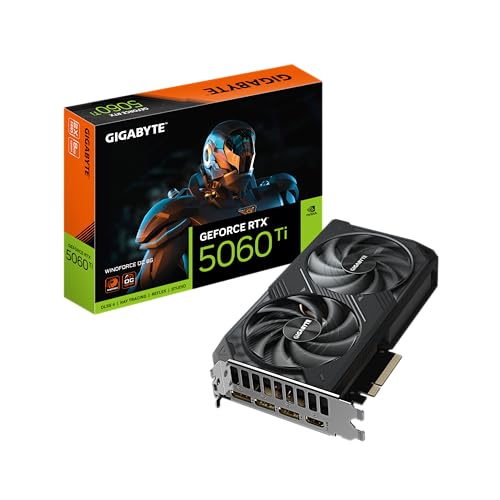 GIGABYTE NVIDIA Geforce RTX5060Ti 搭載 グラフィックボード GDDR7 8GB ギガバイト 【国内正規代理店品】GV-N506TWF2OC-8GD 1枚目 画像