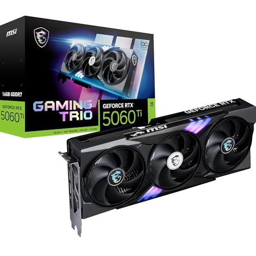 MSI GeForce RTX 5060 Ti 16G GAMING TRIO OC グラフィックスボード VD9134 1枚目 画像