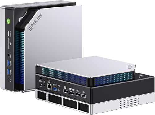 GMKtec世界初EVO-X2 AIミニPC AMD Ryzen AI Max+ 395 搭載 128GB LPDDR5+2TB SSD(最大5.1GHz 16C/32T)8000MHz 8TB拡張対応 AI GPU搭載 Radeon 8060S(RDNA3.5/RTX4070超え (白い, 128GB+2TB) 1枚目 画像