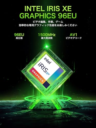 GMKtec NucBox K10 ミニPC 「64GB DDR5 1TB SSD」高性能Intel Core i9-13900HK (14コア20スレッド/最大5.4GHz) 小型デスクトップパソコン4画面8K| 8×USB/COM/HDMI/DP/2.5G LAN | 省スペース・ビジネス・テレワーク対応(intel Core i9-13900HK 64GB+1TB) 中間 画像