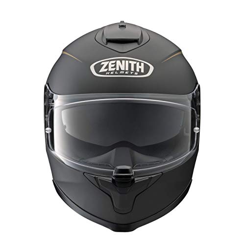 ヤマハ(Yamaha)バイクヘルメット フルフェイス YF-9 ZENITH サンバイザーモデル ピンストライプ セミフラットブラック(つや消し) XLサイズ(60-61cm) 90791-1781X 中間 画像