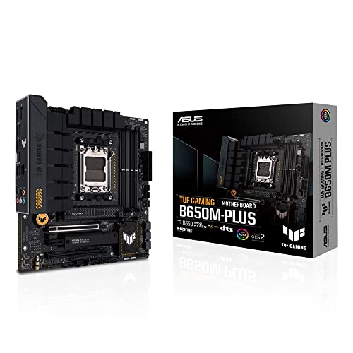 ASUS AMD Ryzen 7000 シリーズ AMD B650 搭載 AM5 対応 microATX マザーボード TUF GAMING B650M-PLUS/国内正規代理店品 1枚目 画像