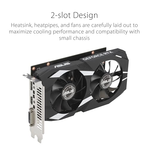 ASUS Dual GeForce RTX 3050 OC Edition 6GB GDDR6 ビデオカード/DUAL-RTX3050-O6G 国内正規流通品 中間 画像