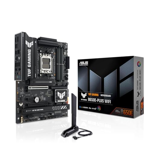 ASUS AMD Ryzen 9000 & 8000 & 7000 シリーズ AM5 対応 ATX マザーボード TUF GAMING B650E-PLUS WIFI 国内正規代理店品 1枚目 画像