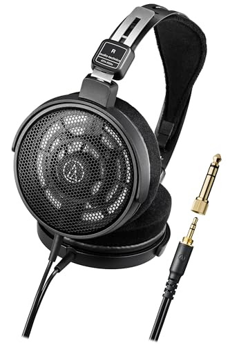 オーディオテクニカ ATH-R30x 開放型 モニターヘッドホン 有線 軽量【DTM 音楽鑑賞 楽器練習 電子ピアノ 6.3mmヘッドホン端子変換プラグ付き オープンバック スタジオモニター ヘッドホン】 画像1