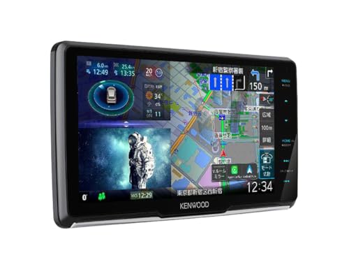 ケンウッド(Kenwood)カーナビ 彩速 9インチ MDV-M911HDF 「Apple CarPlay」「Android Auto」対応 ワイヤレスミラーリング 安心の日本製 フローティング 中間 画像