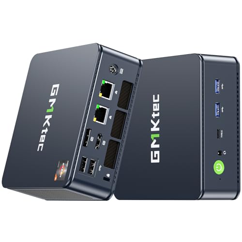 GMKtec ミニPC AMD Ryzen 7 5825U 【7430Uより速い】(8C/16T 最大 4.50GHz) mini pc 16GB SSD 512GB Windows 11 Pro 3画面 2.5Gbps LAN WiFi6 Bluetooth5.2 1枚目 画像