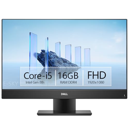 Dell OptiPlex 7460 AIO 23.8インチ 第8世代 Core i5 メモリ16GB SSD 512GB フルHD Office付き WiFi Type-C Windows11 一体型 デスクトップパソコン(整備済み品) 画像1