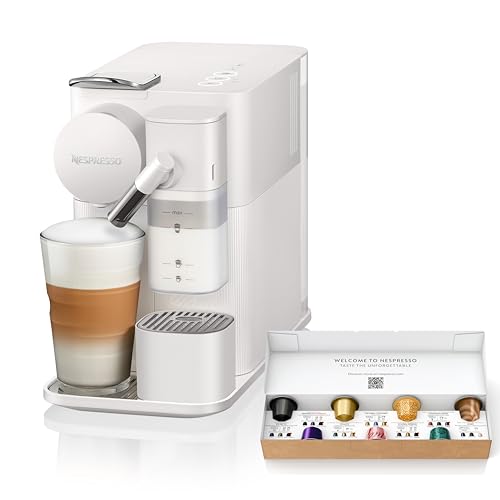 ネスプレッソ カプセル式コーヒーメーカー ラティシマ・ワン プラス ポーセリンホワイト 水タンク容量1L ミルクレシピ対応 F121-WH-W 1枚目 画像