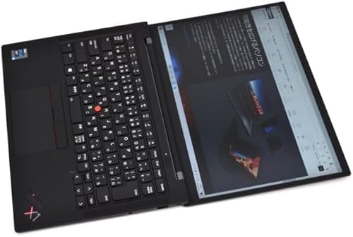【整備済み品】 ThinkPad X1 Carbon Gen9 (2021年モデル) ■14型WUXGA IPS液晶 (1920x1200) タッチパネル - 第11世代Core i5-16GBメモリ - SSD 1TB - Ｗebカメラ - USB Type-C - WiFi&Bluetooth - MS Office 2019 - Win11搭載 中間 画像
