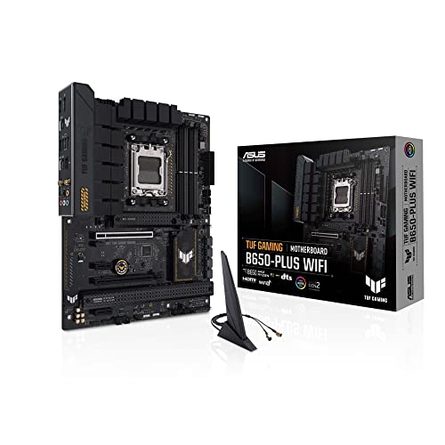 ASUS TUF GAMING B650-PLUS WIFI AMD Ryzen 7000 シリーズ AM5 対応 B650 搭載 ATX マザーボード/国内正規代理店品 1枚目 画像