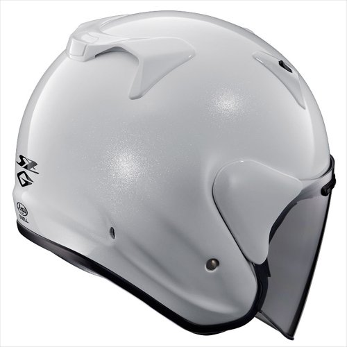 アライ(Arai) バイクヘルメット ジェット SZ-G グラスホワイト 57-58cm 中間 画像