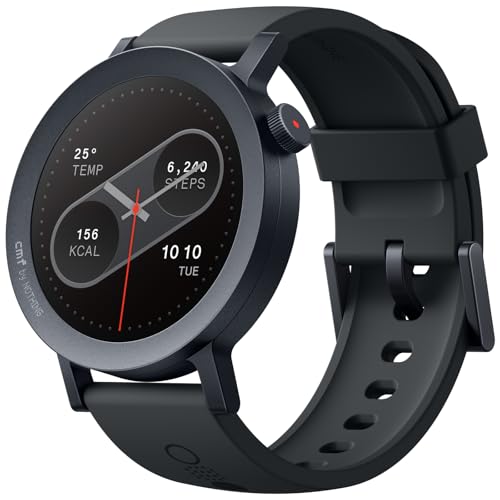 「 2024年度グッドデザイン賞受賞」CMF by Nothing Watch Pro 2 スマートウォッチ / 1"32 AMOLEDディスプレイ / 11日間のバッテリーライフ / Bluetooth通話付き/内蔵マルチシステムGPS/ジェスチャー制御/機能リューズ/直感的なナビゲーション 睡眠検出 活動量計/インテリジェント・モーション・アルゴリズム（ダークグレー) 画像1