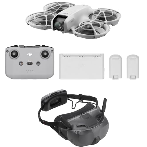 DJI Neo Fly More コンボ(RC-N3付属) バッテリーx3 +DJI Goggles N3 1080p超ワイド画面 没入感あふれる飛行体験 FPVドローンゴーグル ワイヤレスストリーミング 1枚目 画像