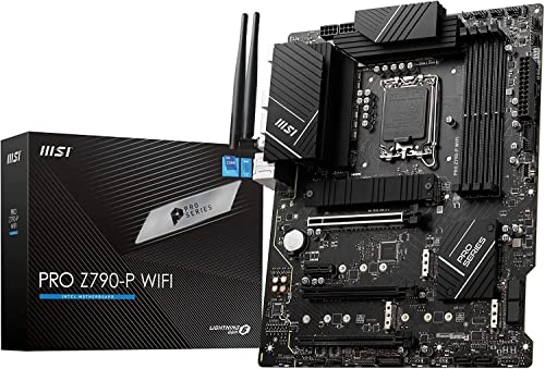 MSIマザーボード PRO Z790-P WIFI DDR5 第14/13/12世代CPU(LGA1700)対応 ATX 拡張ヒートシンクM.2 Shield Frozr [Intel Z790搭載] MB5917 画像1