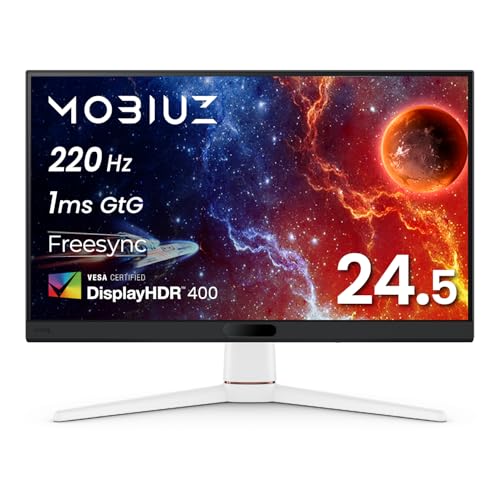 ベンキュージャパン BenQ MOBIUZ EX251 ゲーミングモニター(24.5インチ/Full HD/220Hz/1ms/HDR 400/スピーカー(2.5W×2)搭載/FreeSync/輝度自動調整(B.I.+ Gen2)搭載) 画像1