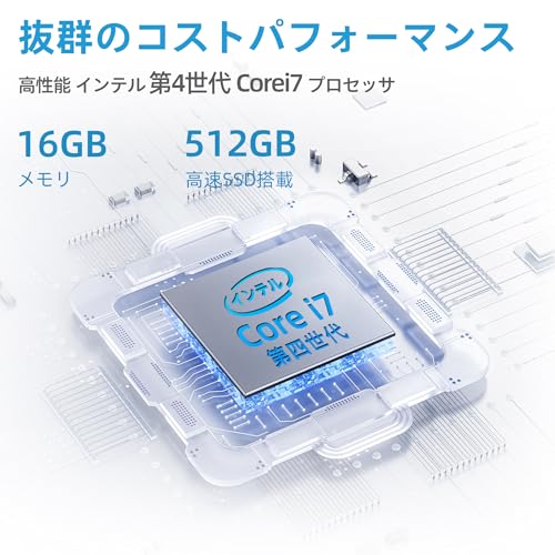 VETESA All-in-One 24 フルHD非光沢・IPS液晶一体型 パソコン タッチディスプレイ搭載 第4世代Core i7 16GB メモリ 512GB SSD MS Office 2019搭載 Windows 11Pro キーボードとマウス付属 最後 画像