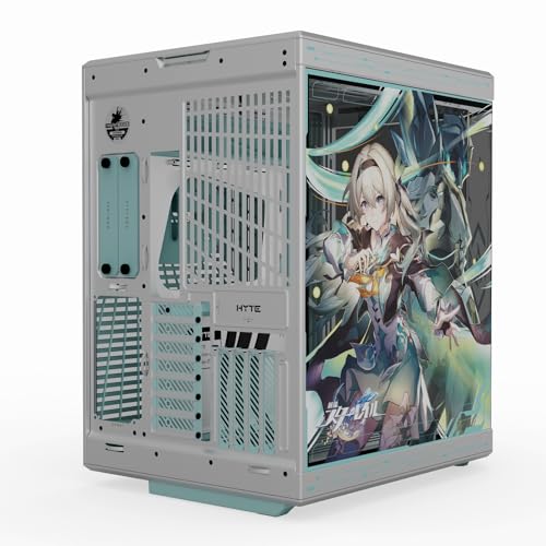 HYTE PCケース ホタル 『崩壊:スターレイル』コラボレーション 限定ピラーレスPCケース HYTE HSR FIREFLY Y70 JAPANESE 中間 画像