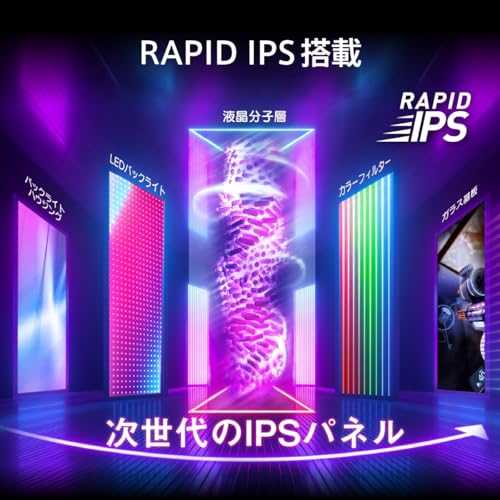 【Amazon.co.jp限定】 MSI ゲーミングモニター MAG 255F E20 24.5インチ/フルHD/RAPID IPSパネル/200Hz/0.5ms(GTG)/Adaptive-Sync/HDR/HDMI 2.0b/DP1.2a/VESA100/メーカー3年保証 最後 画像